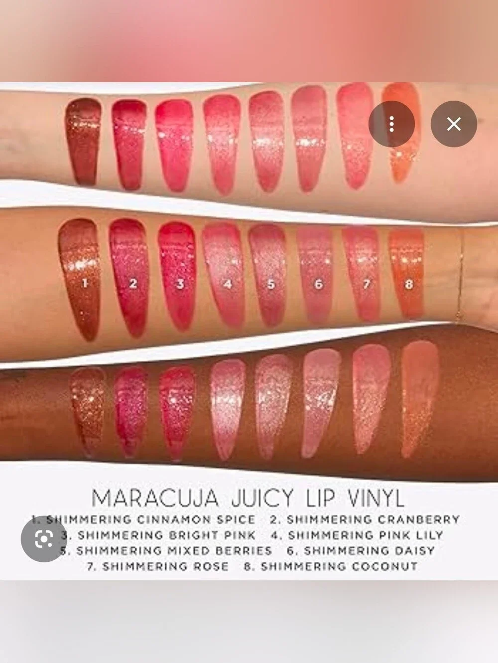 Tarte Maracuja Juicy Lip Vinyl in the Shimmering Daisy BNIB Full Size